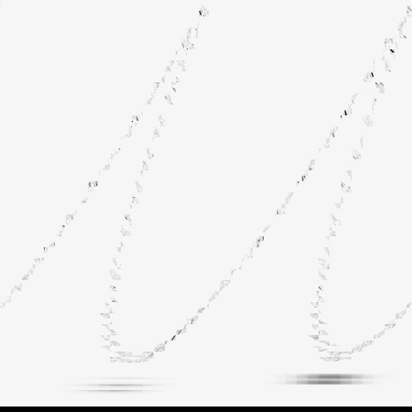 T. H. Baker Sterling Silver Twisted Curb Chain Necklace 8.13.0475