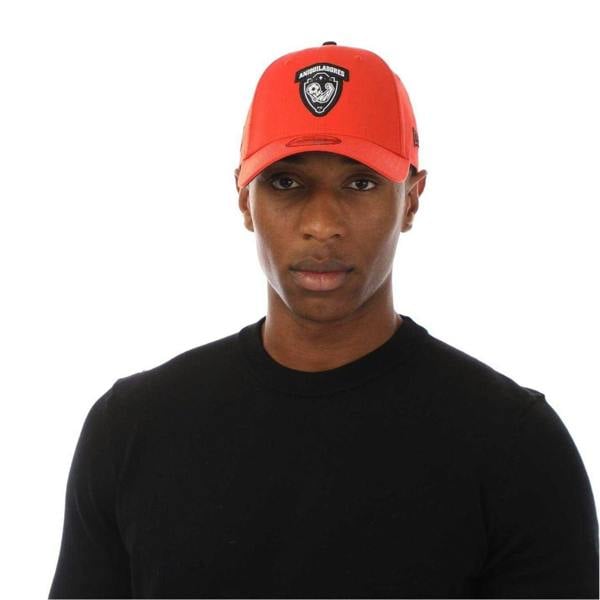 New Era Aniquiladores FC Curved Peak Baseball Cap - Orange - 