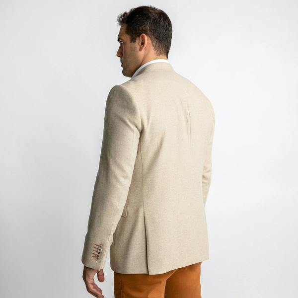 FLECKED WOOL JACKET – Premium Men's Patterned Shirt by Claudio Lugli | Bold Design, Tailored Fit, Best Printed Shirts