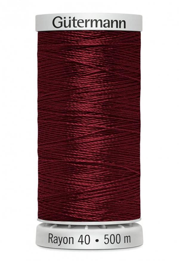 Gutermann No 40 Sulky Rayon Embroidery Thread 500m Rayon Thread Suitable For Embroidery