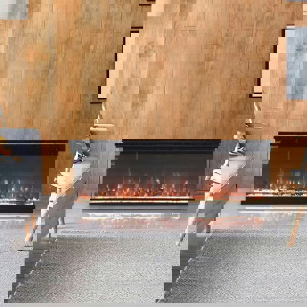 40/50 inch Wall Mounted Fireplaces 3 in 1 Electric Fireplace 9 Flame Colours and 5 Brightness Modes Freestanding Fireplaces Living and Home