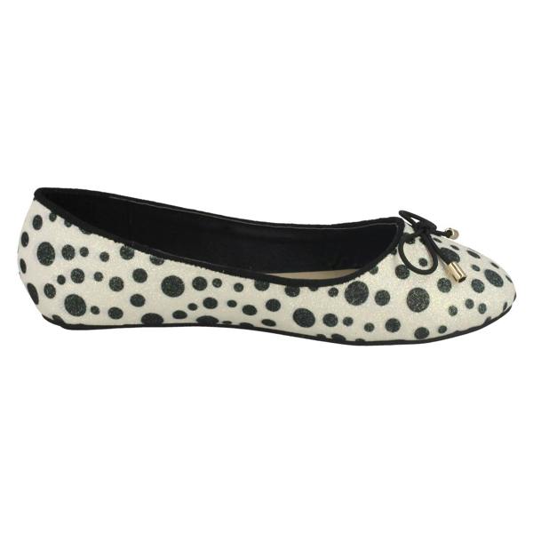 Spot On Girls Spot On Spotted Ballerinas