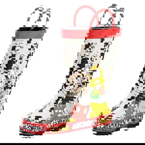 Disney Boys Mickey & Pluto Wellington Boots - Multicoloured