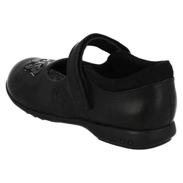 Clarks Girls Clarks Light Up School Shoes Trixi Rose