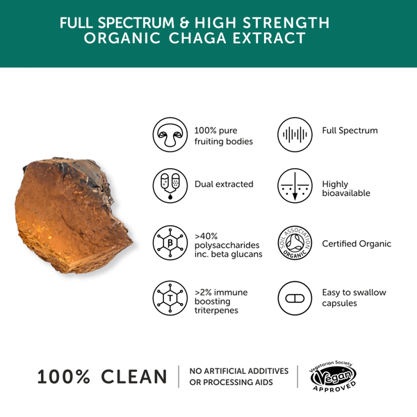 Together Health Health Organic Chaga - 60 Capsules
