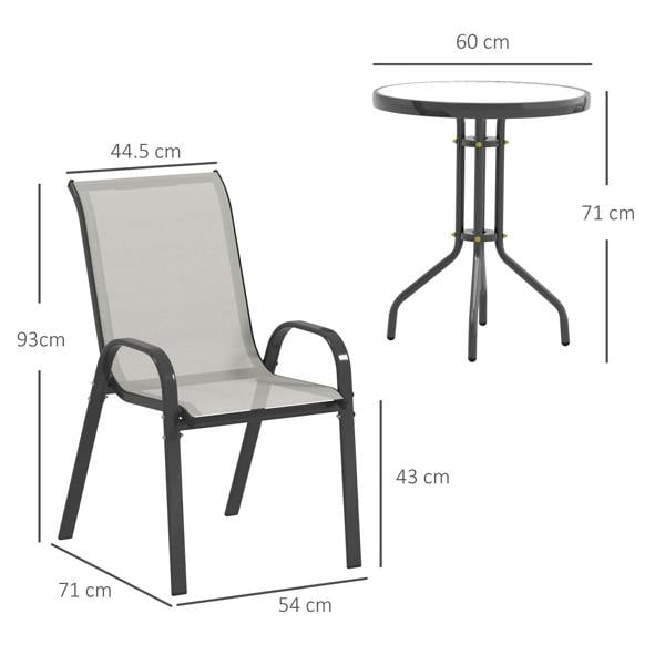 Outdoor Bistro Set