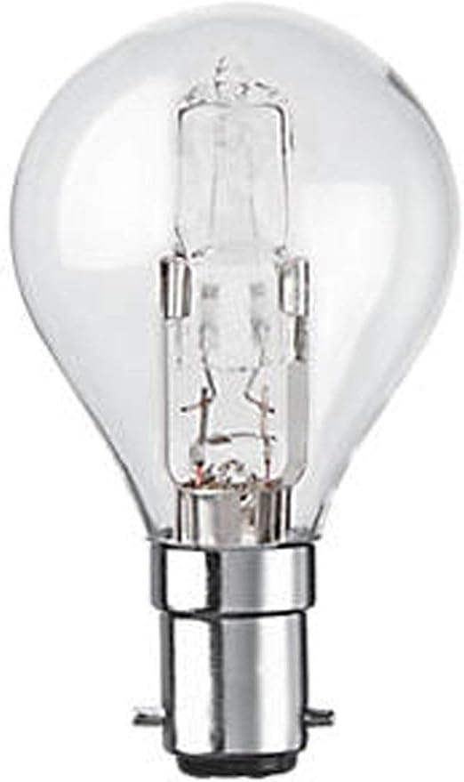 Eveready 10 X EVEREADY 46W equal 60W SBC B15 HALOGEN GOLF LIGHT BULBS