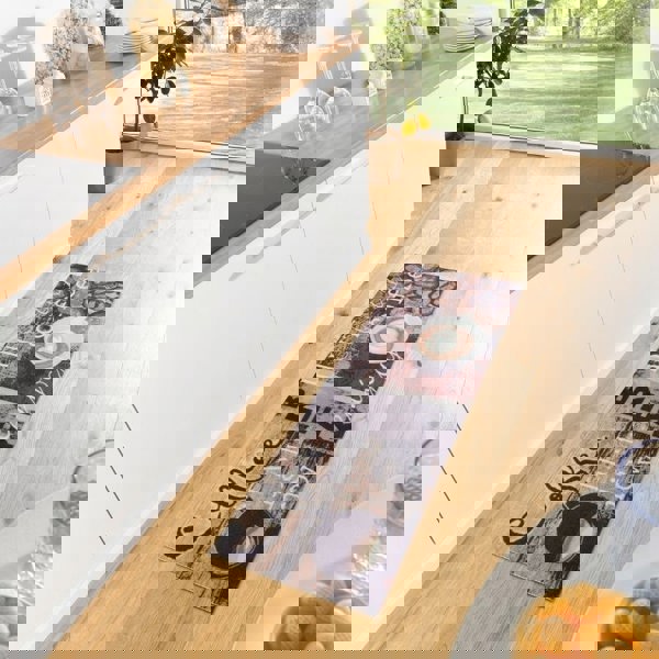 Cook & Clean Enjoy Coffee Break Kitchen Runner