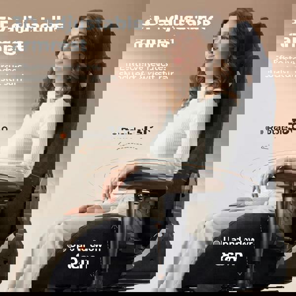 Levede Ergonomic Office Chair 165° Reclining Executive Computer Chair with Spring Seat