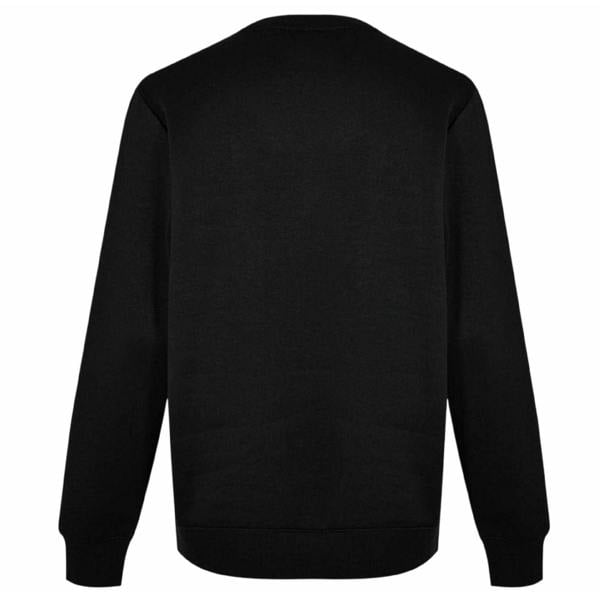 Slazenger Mens Fleece Crew Neck Sweatshirt - Black - 