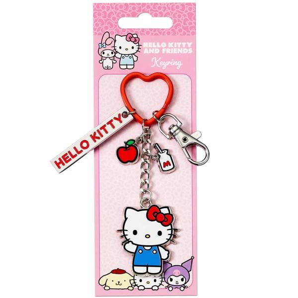 The Carat Shop Hello Kitty Keyring with Charms