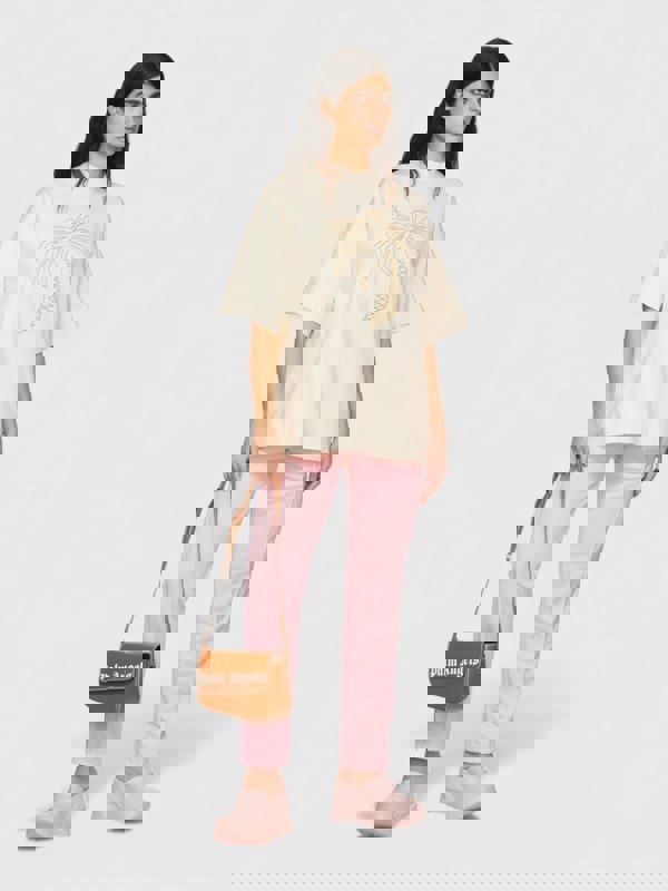 Palm Angels Palm Loose Tee Off White