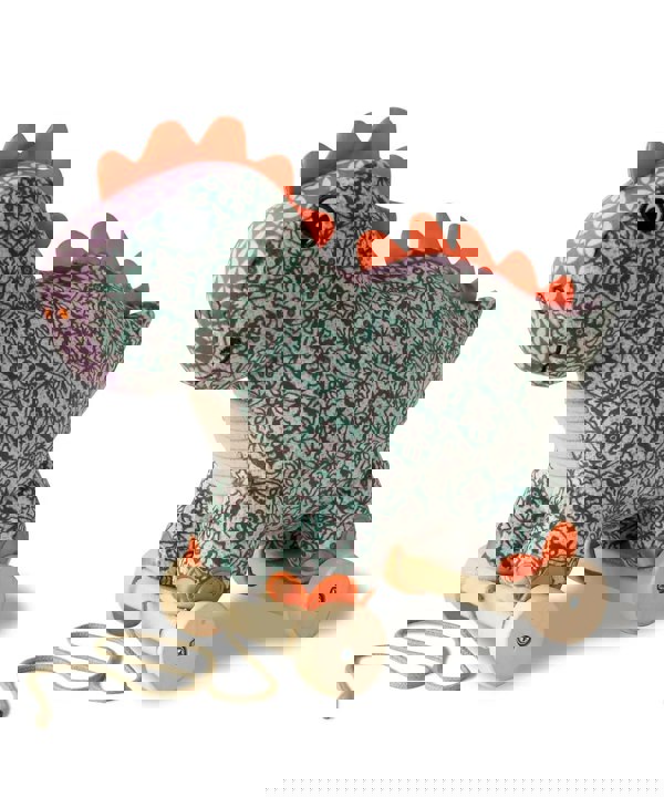 Dinosaur pull toy cut out image