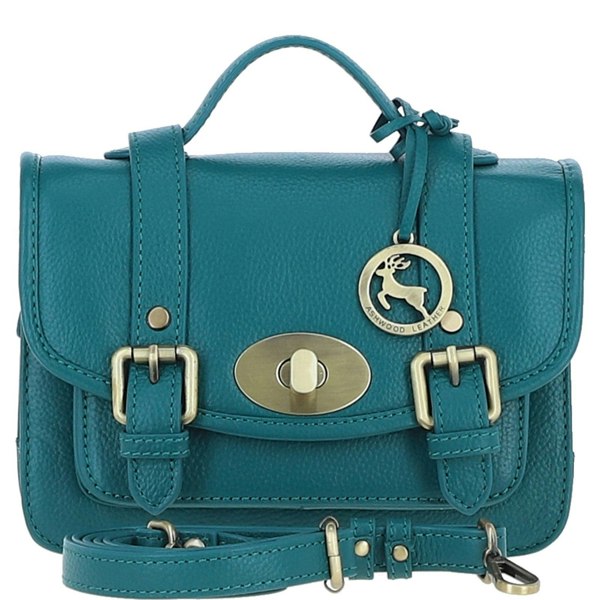 Stylish Real Leather Medium Satchel Bag: y-62