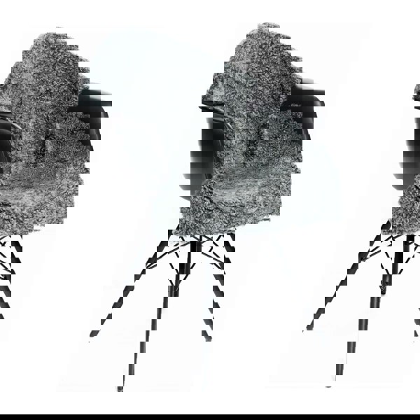 New Zealand Sheepskin | Short Curly Wool | Rug 90 cm Graphite