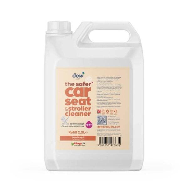 Dew Safer Car Seat & Stroller Cleaner - 2.5L