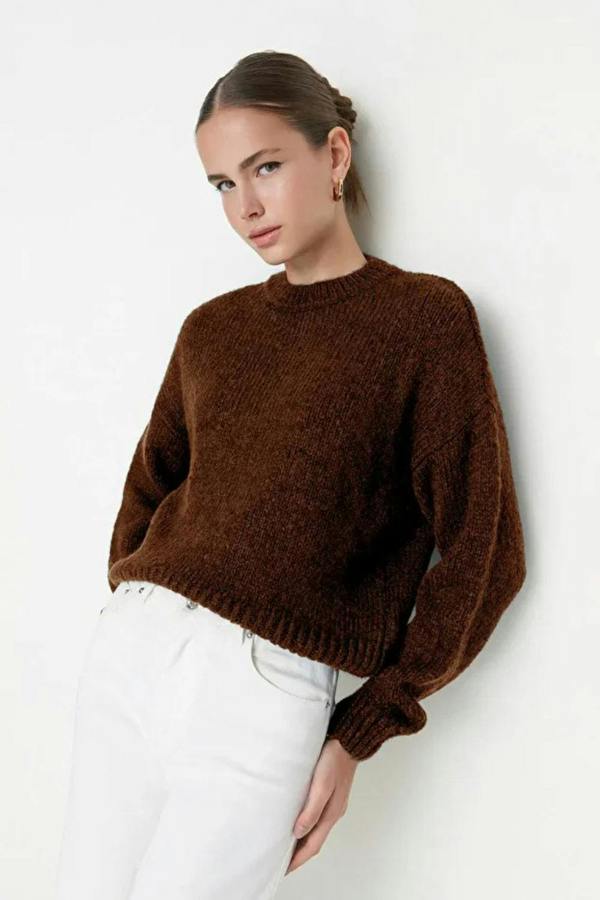 Hoxton Gal Wrap Knit Sweater