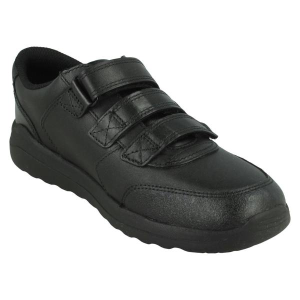 Clarks Boys Clarks Triple Strap School Shoes Daze 2 Step Y