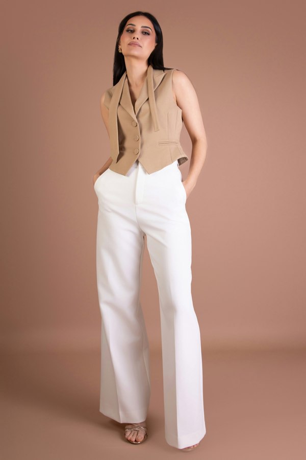 BALOU WOMENS TAILORED WAISTCOAT