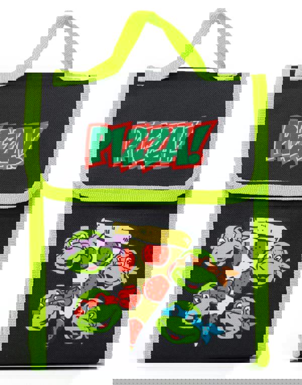 Teenage Mutant Ninja Turtles Unisex Kids Green Pizza 4 Piece Backpack Set (One Size)