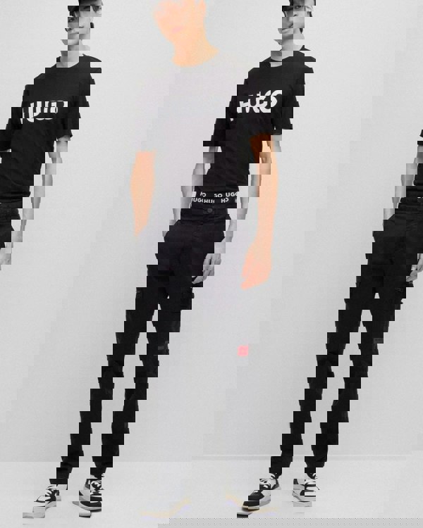 HUGO Dulivio Mens T-Shirt NOS - Black 002