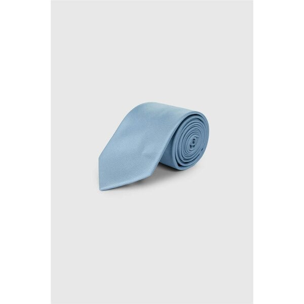 Ted Baker Dusky Blue Silk Twill Tie