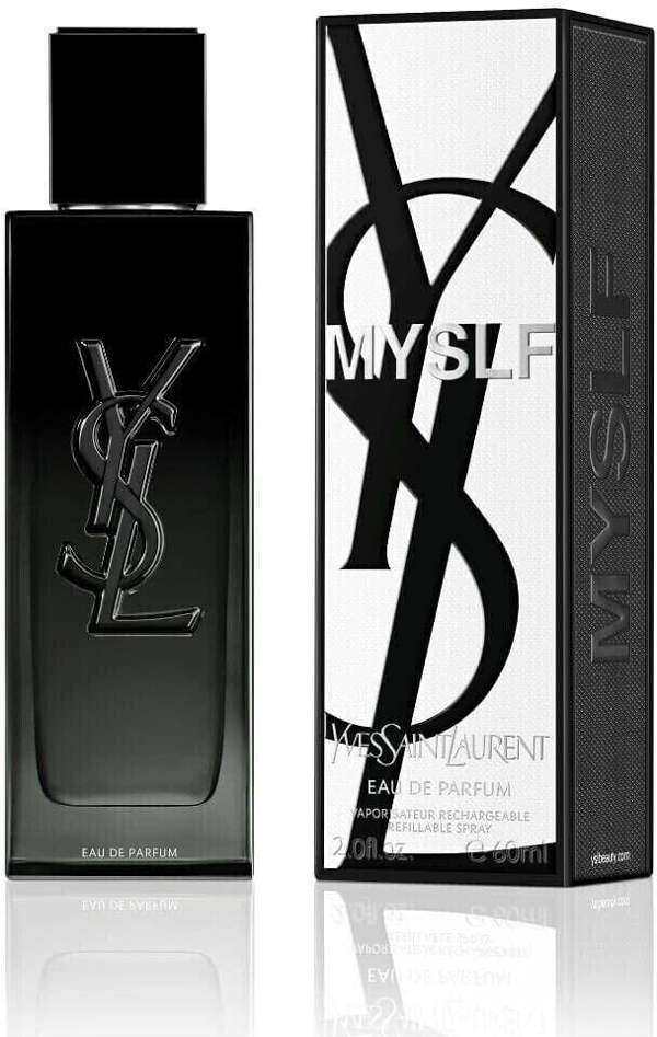 Yves Saint Laurent Myslf 60ml Eau De Parfum EDP Rechargeable Refillable Spray For Him