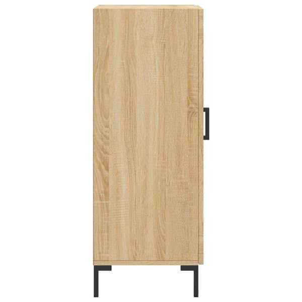 Berkfield Sideboard Sonoma Oak 34.5x34x90 cm Engineered Wood