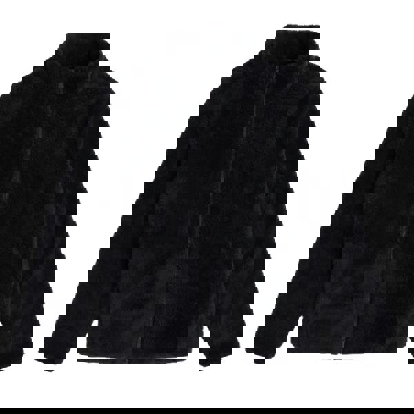 Animal Womens Teddy Fleece Full Zip Jacket - Jet Black