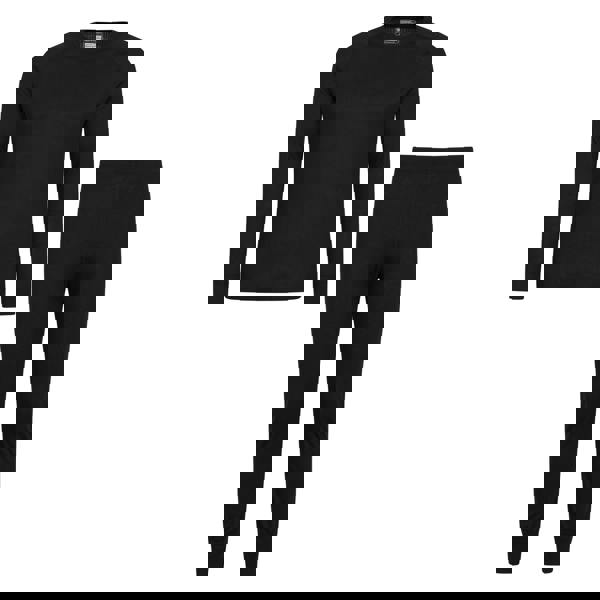 Mountain Warehouse Mens Talus Thermal Base Layer Set - Black