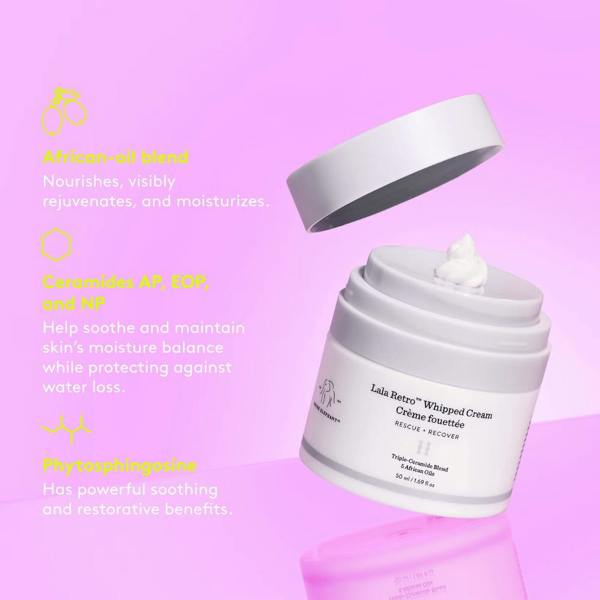 Drunk Elephant Skin Care Drunk Elephant LaLa Retro Whipped Cream Moisturiser (50ml)