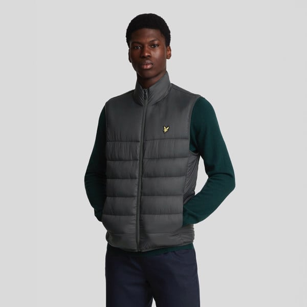 Lyle & Scott Wadded Gilet - Gunmetal