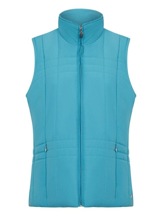 PennyPlain Quilt Gilet - Opal