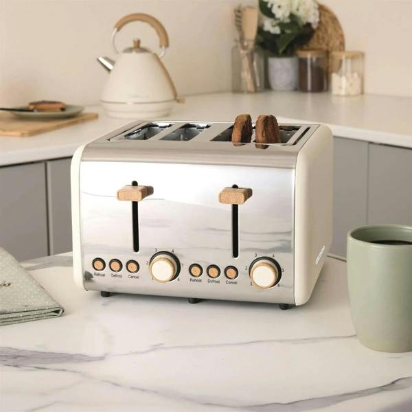 Hamilton Beach Scandi Classic Kettle & Toaster Set - Cream - Hamilton Beach UK