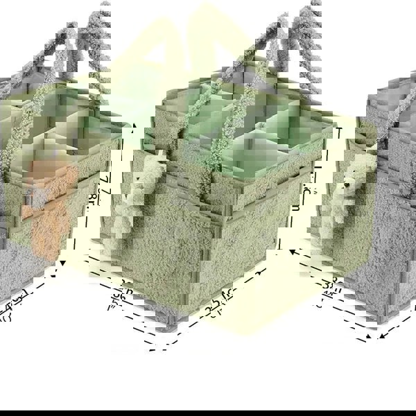 Anymom Anysort Mommy Baby Changing Bag Rectangular Plain Basket Storage Stackers And Caddies Storage Organizer