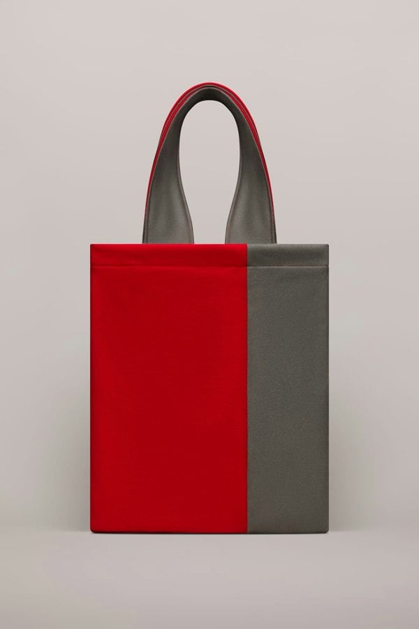 Bo Carter Helianthus Bag - Red & Grey