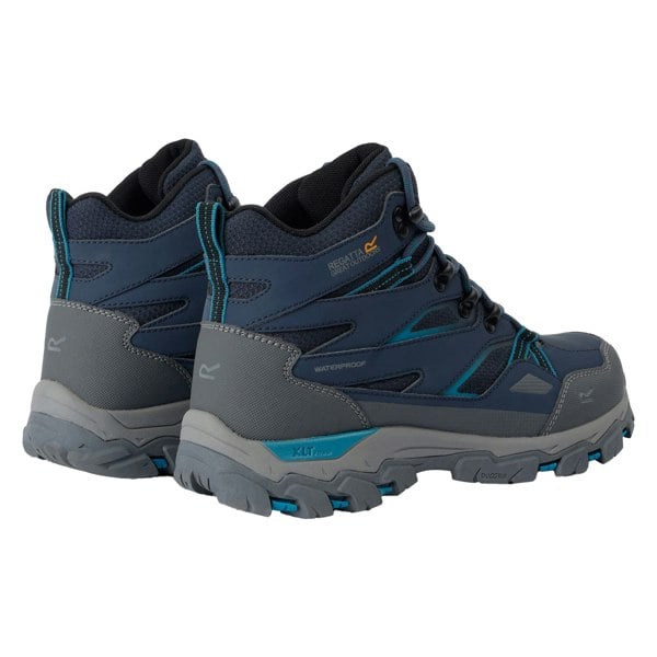 Regatta Womens/Ladies Holcombe III Walking Boots - Navy/Exotic Plume