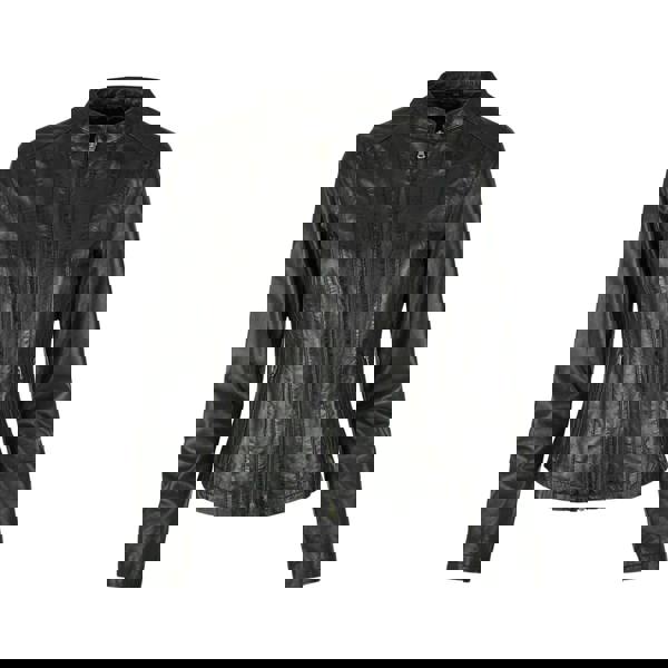 Eastern Counties Leather Womens/Ladies Standing Collar Jacket - Black