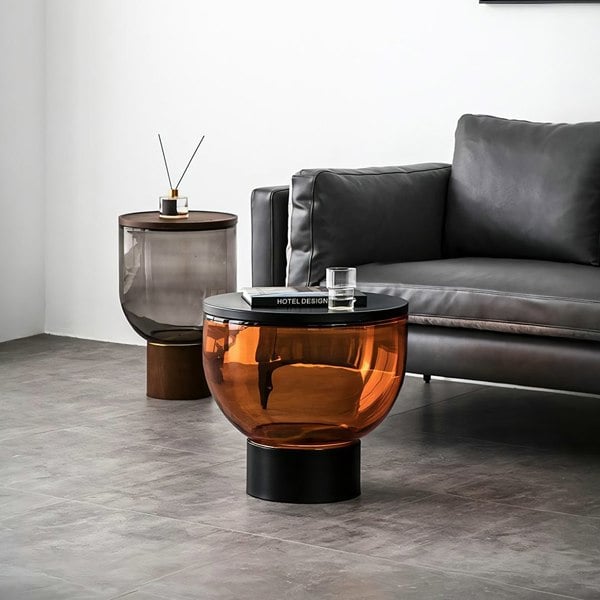 Agora Coffee Table Set, Glass-Weilai Concept-Weilai Concept