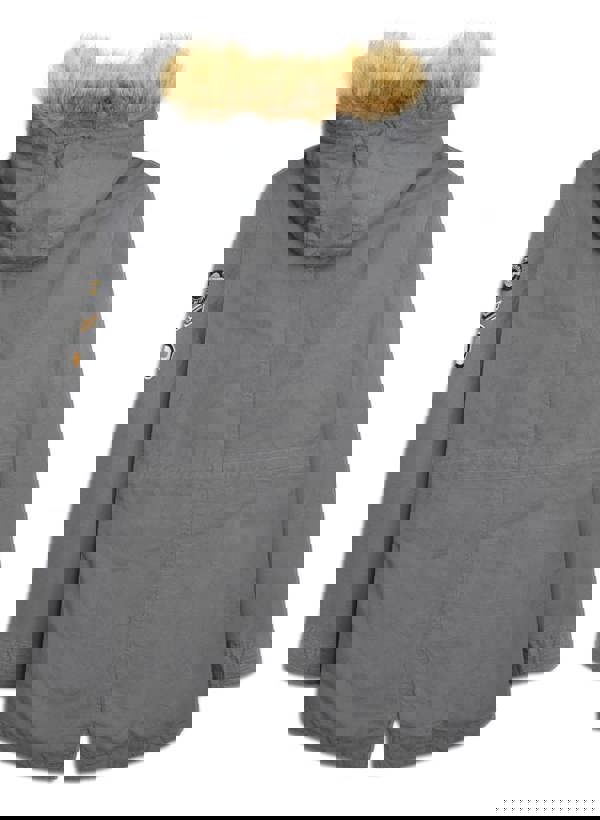 Lambretta Mens/Womens Carnaby Scooter Hooded Classic Mod Ska Badge Parka