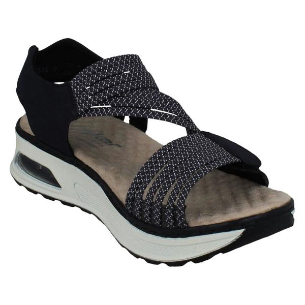 Rieker Ladies Rieker Strappy Wedge Sandals 65671