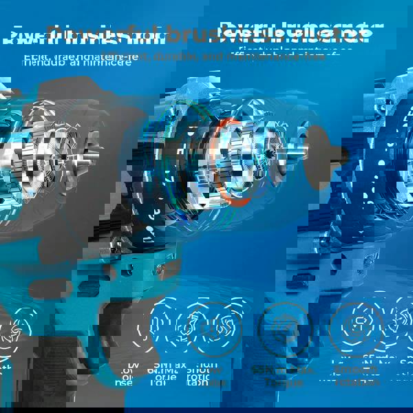 Traderight 96 in 1 Cordless Electric Drill Set Driver Screwdriver Rechargeable