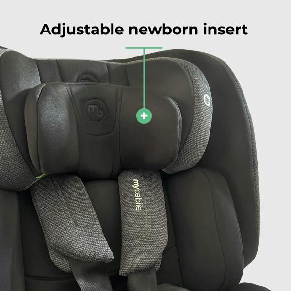 My Babiie MBCS200 i-Size (40-150cm) Spin Car Seat - Black