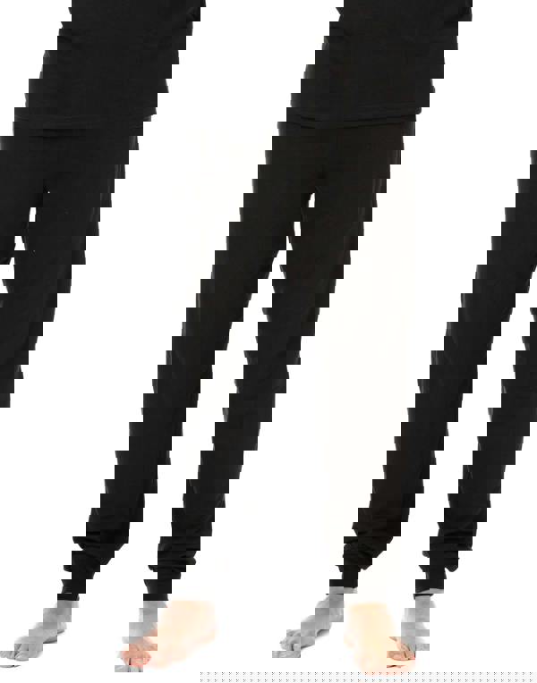 Star Wars Mens Black Grogu Short Sleeve Long Leg Pyjama Set