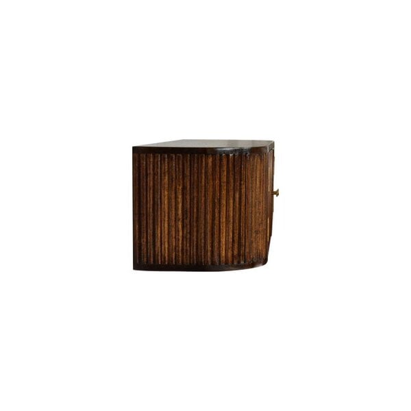 Wyld Haus Positano Chestnut Mango Wood Wall Mounted Console Table