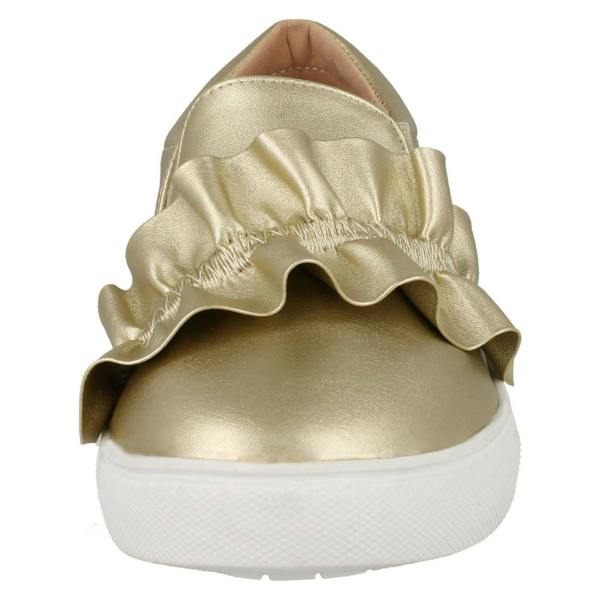Spot On Girls Spot On Ruffle Vamp Flat Shoes