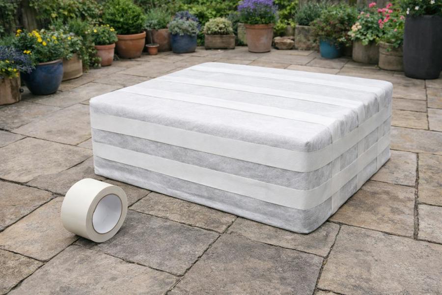 Spudulica Home & Garden 2.25m Wide 80gsm Non Woven Geotextile Fabric | Lightweight Drainage Membrane