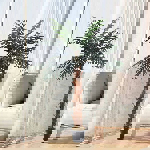 48 inch Artificial Palm Tree with Pot Simulated Plant Decor Artificial Plants Living and Home