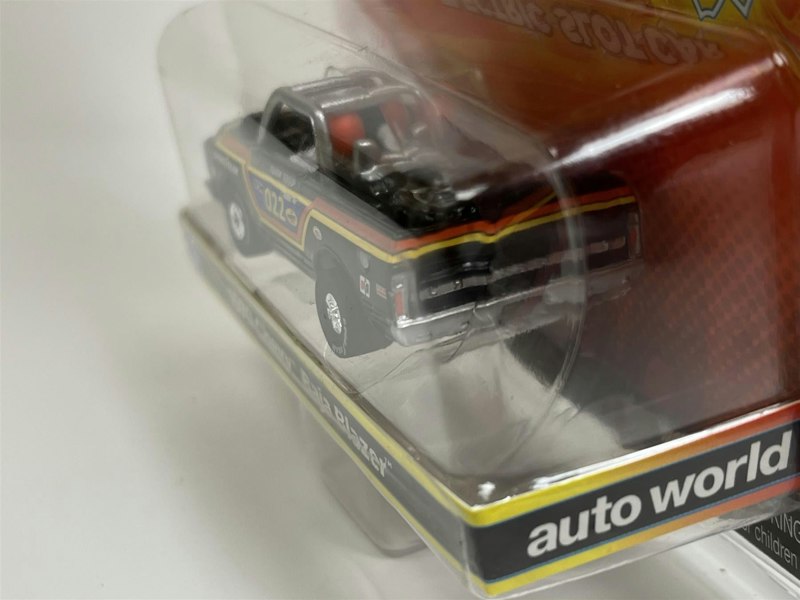 Auto World Slot Cars 1970 Chevy Baja Blazer Black Thunderjet Ultra G HO Slot Car SC367-5