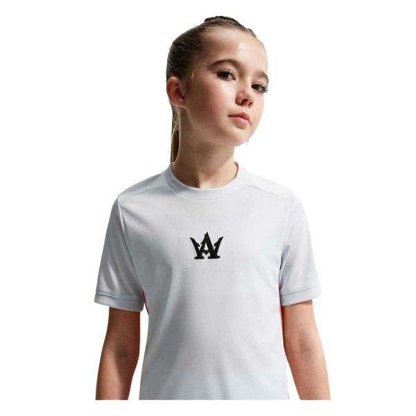 Nike Childrens/Kids Alexiap Logo Performance T-Shirt - Platinum - 